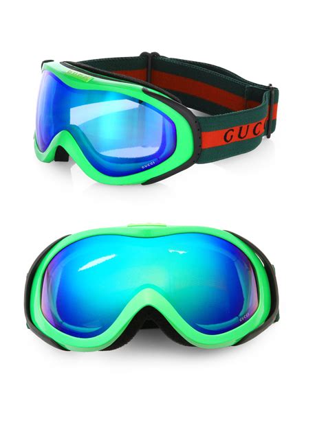 gucci ski gear|Gucci mirrored glasses.